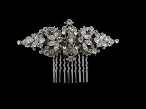 Dorothy Silver Hair Comb Headpiece from Vinka Design Wedding Accessories