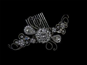Kelsey Swarovski Crystals Hair Comb Headpiece from Vinka Design Wedding Accessories
