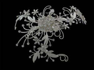 Renata Delicate Hair Comb Headpiece from Vinka Design Wedding Accessories