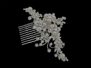 Chance Pearl Hair Comb Headpiece from Vinka Design Wedding Accessories
