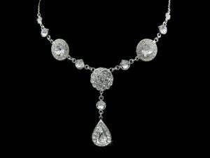Maddie Necklace from Vinka Design Bridal Accessories