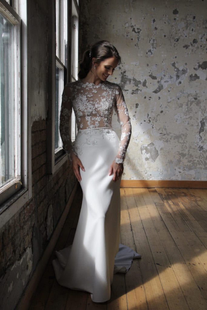 Stunning couture gown from Vinka Design