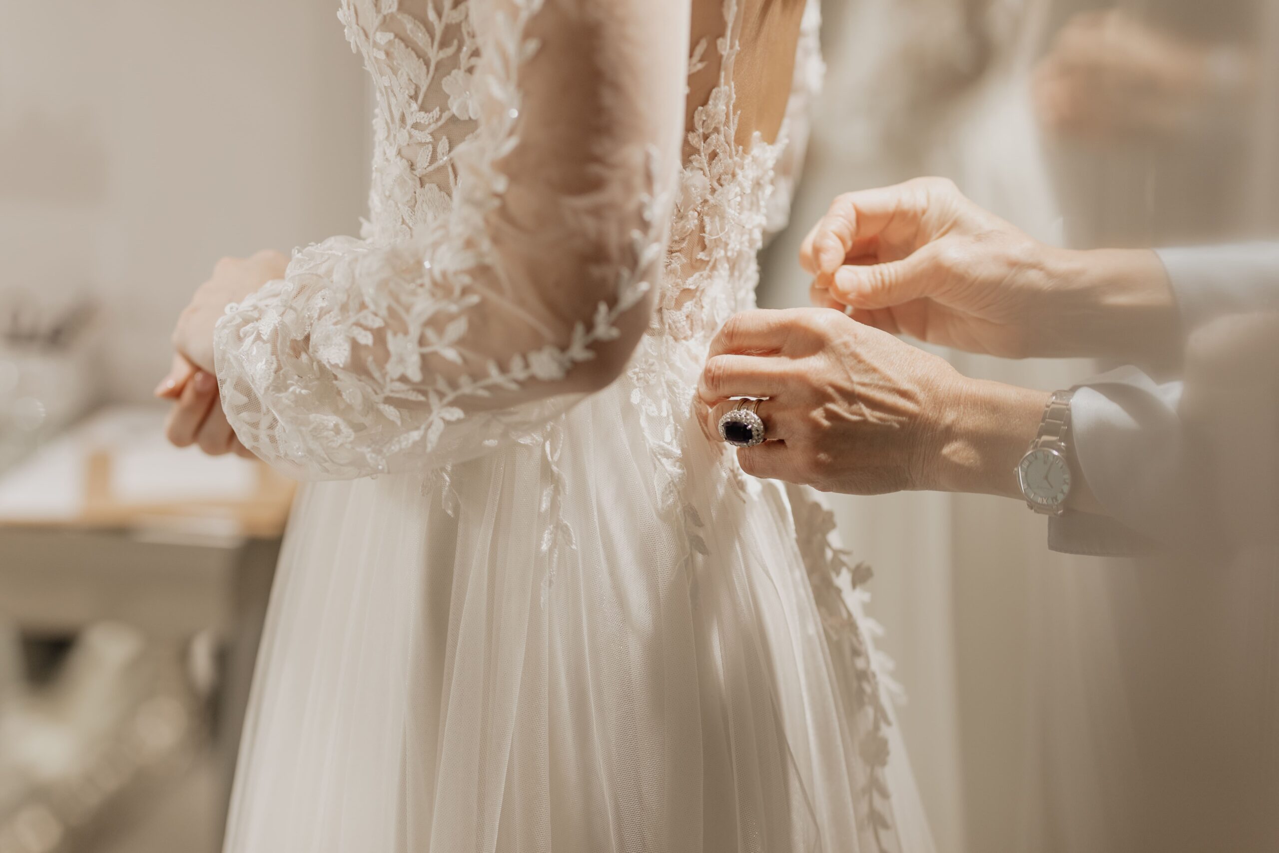 bespoke bridal gowns - measurements and fitting the perfect gown